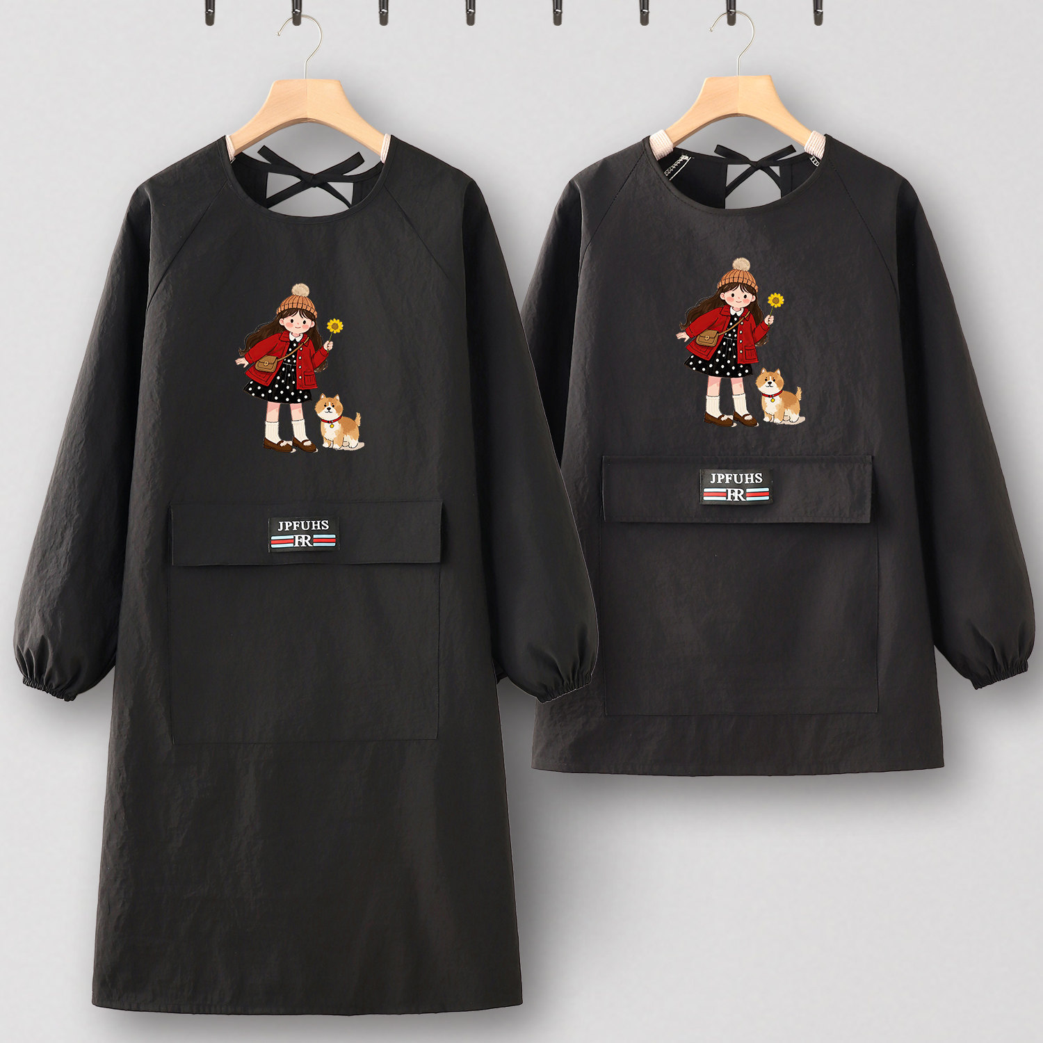 花店围裙定制logo印字厨房家用耐脏罩衣女新款防水防油大人工作服,淘宝优惠券,粉丝福利购,淘宝优惠卷