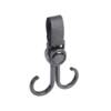 Electric vehicle bag hanging double hook hook