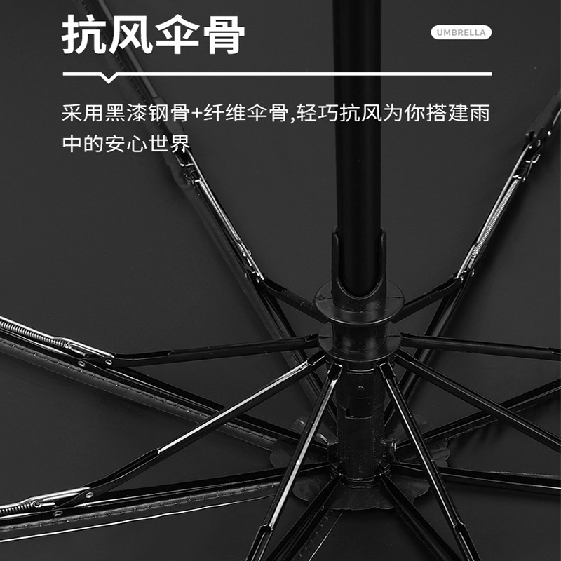 微笑熊儿童雨伞学生上学专用男孩晴雨两用防晒遮阳太阳伞自动女孩