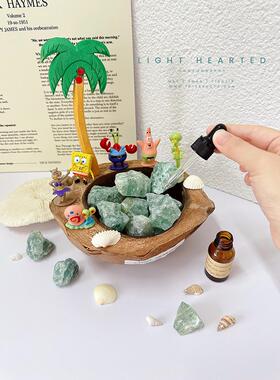 椰子树无火香薰礼盒室内扩香石水晶石摆件送闺蜜女生日节日礼物