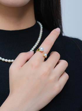 珍珠OKTO时尚原创925银个性