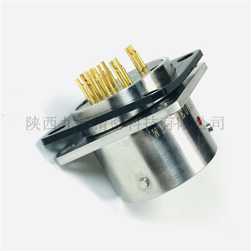 YW1-110E01-01 YW1-20E01S1+导电橡胶垫 YW1-21E01圆形RJ45水晶头 - 图3