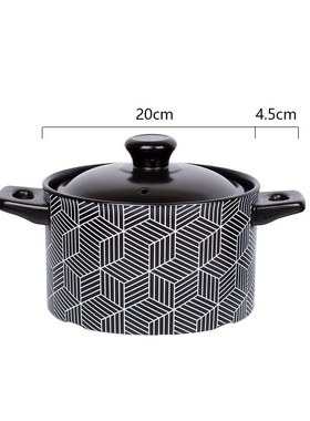 现代北欧样板房间厨房摆件不锈钢锅组合陶瓷汤锅奶锅橱柜软装饰品