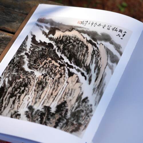 巨匠陆俨少收录陆俨少未出版孤品120幅写意山水画绘画技法人物画花鸟临摹范本国画初学者基础入门教程临摹技法艺术收藏鉴赏画集 - 图0