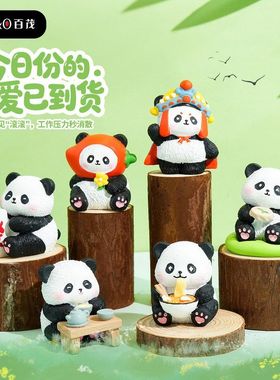 办公桌公仔风面树脂国潮系列四川