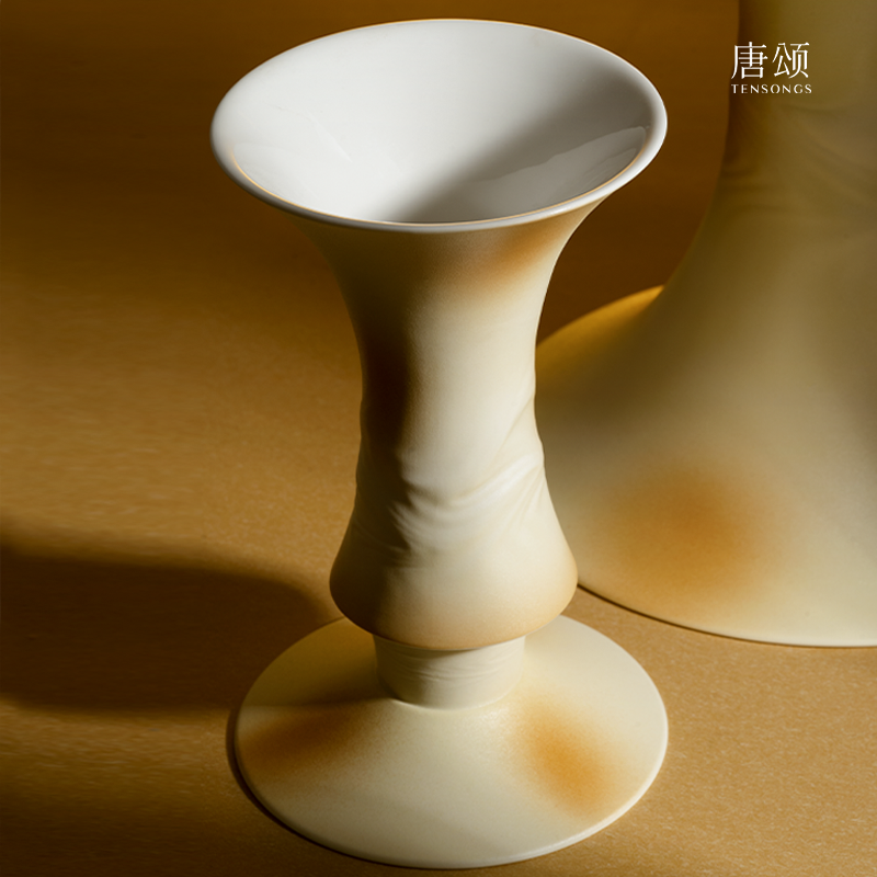 【新年礼物】唐颂花瓶古典软装客厅摆件餐桌陶瓷花瓶现代简约风,淘宝优惠券,粉丝福利购,淘宝优惠卷