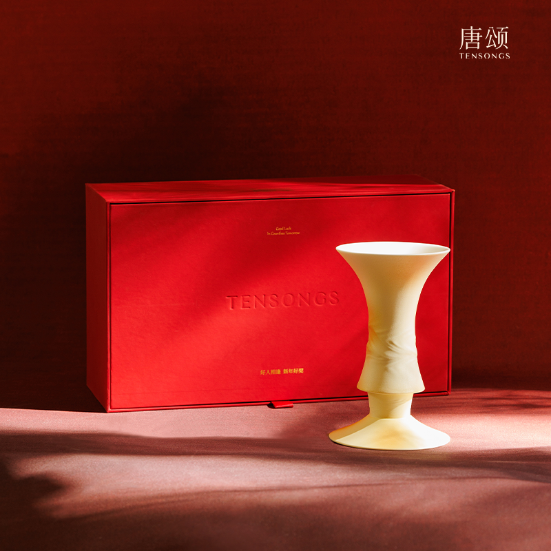 【新年礼物】唐颂花瓶古典软装客厅摆件餐桌陶瓷花瓶现代简约风,淘宝优惠券,粉丝福利购,淘宝优惠卷