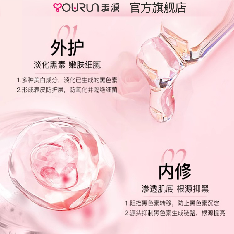 玉浪私处乳头粉嫩精华霜腋下美白嫩红素去黑色素私密处护理液滋润 - 图0