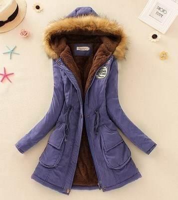 Women Winter Ladies Long Jacket Coat Jackets Warm Coat女外套 - 图2