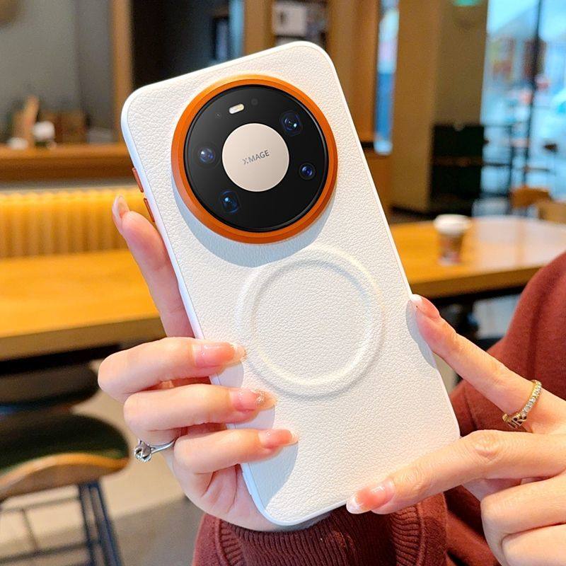 适用华为Mate80手机壳高档金甲素皮Mate80Promax新款简约防摔男女,淘宝优惠券,粉丝福利购,淘宝优惠卷