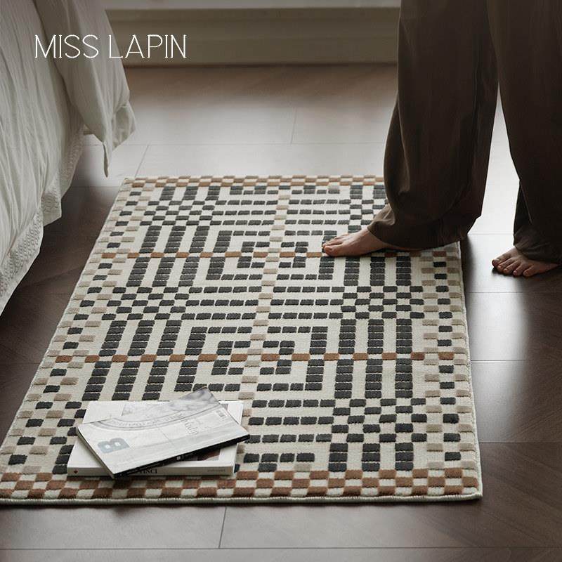 澜品 段染羊毛床边毯 MISSLAPIN 客厅简约卧室书房玄关衣帽间,淘宝优惠券,粉丝福利购,淘宝优惠卷