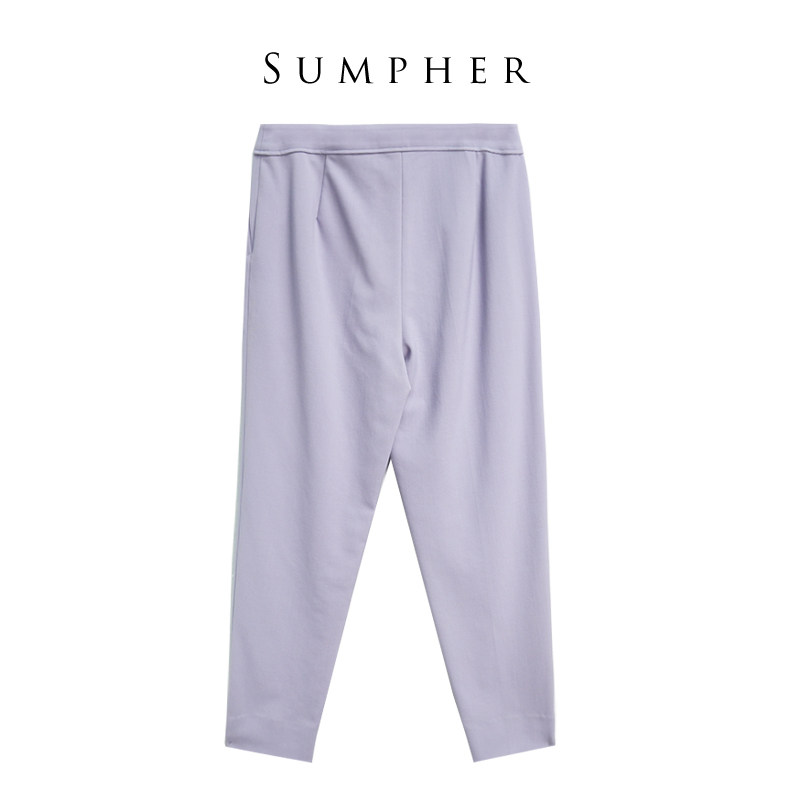 睐牌精选品牌女装高端休闲时尚气质百搭女浅紫色裤子睐A3-62273,淘宝优惠券,粉丝福利购,淘宝优惠卷