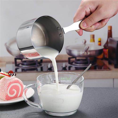 不锈钢热油泼油锅热奶锅牛排酱汁锅熬糖黄油融化锅家用带刻度热油,淘宝优惠券,粉丝福利购,淘宝优惠卷