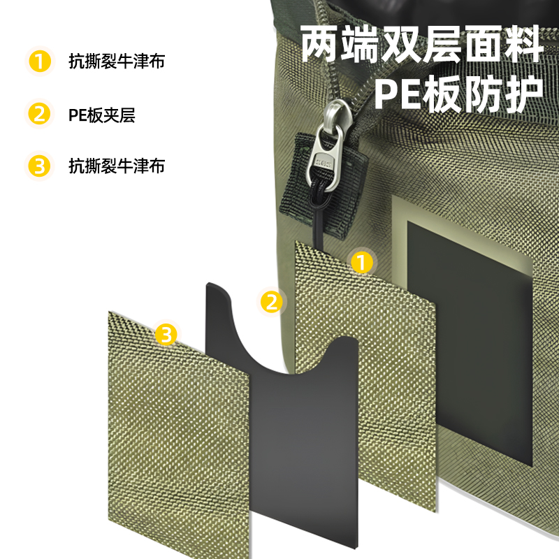 WINPOLAR户外露营工具包便携式地钉包野营装备收纳袋多功能手提包