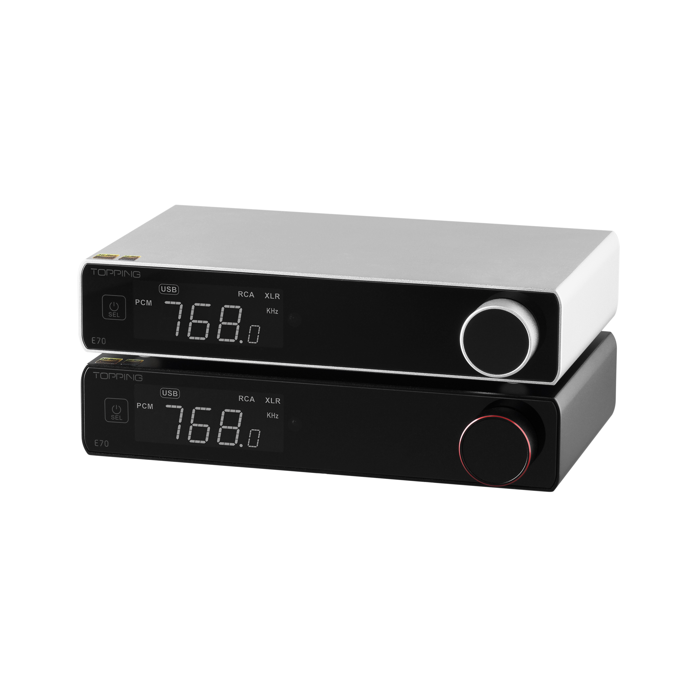 TOPPING拓品E70发烧hifi音频解码器ES9028PRO DAC硬解DSD 蓝牙5.1 - 图3
