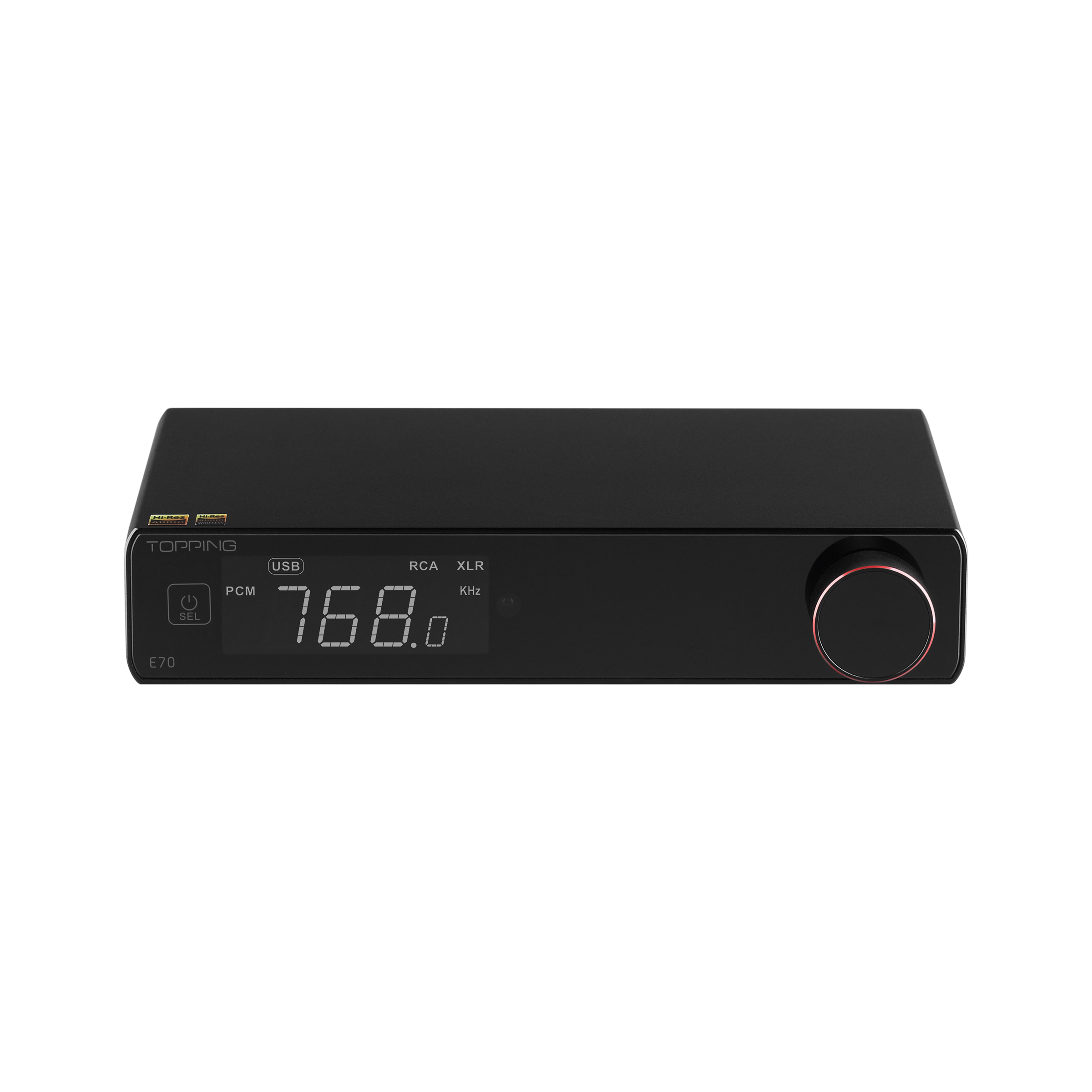 TOPPING拓品E70发烧hifi音频解码器ES9028PRO DAC硬解DSD 蓝牙5.1 - 图1