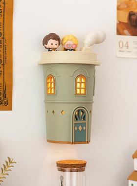 阿楹 覆古床头柜小夜灯咖啡角稀奇古怪摆件萌粒展示教师治愈礼物