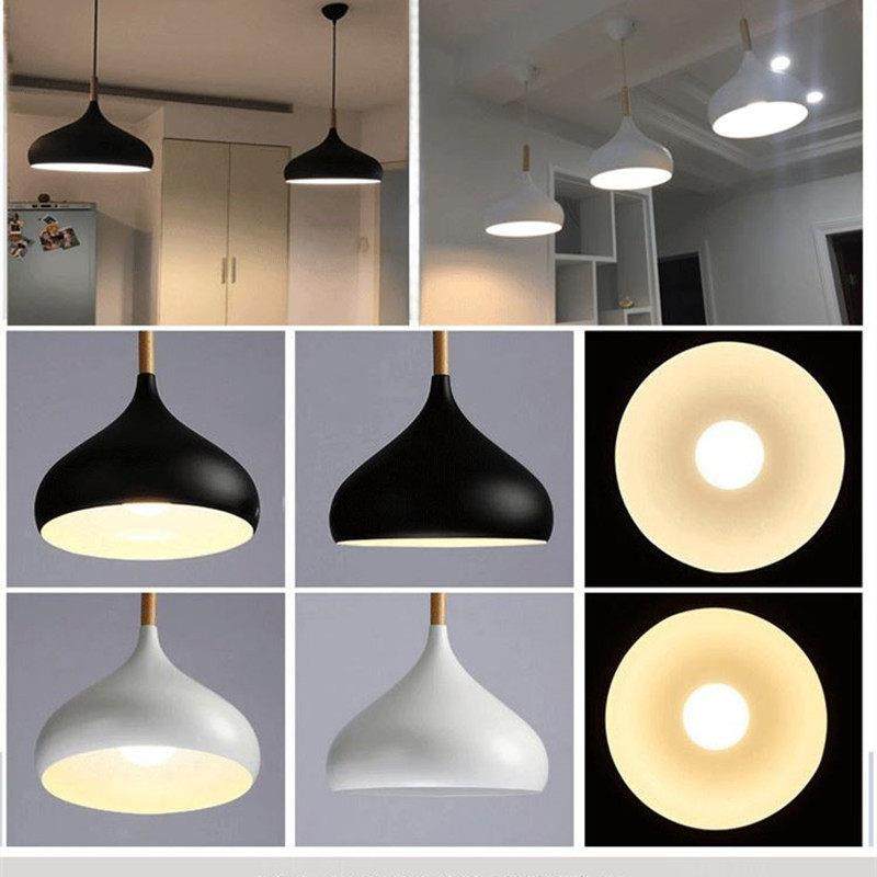 北欧吊灯创意个性单头简约现代LED餐饮吧台饭厅书房铁艺锅盖灯罩,淘宝优惠券,粉丝福利购,淘宝优惠卷