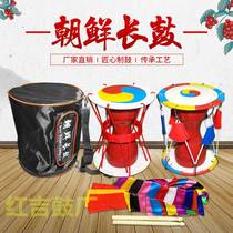 North Korea Drumbeat Drum Stick Drum for Children North Korea Drum Korea Painted Drum Adult Dance Props