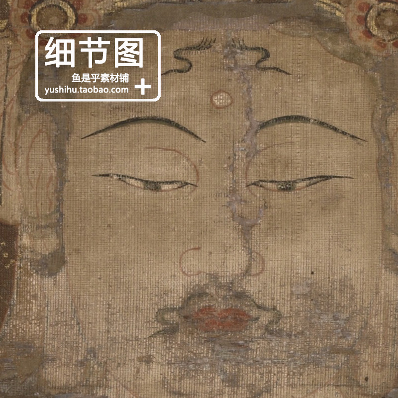 准胝观音像图轴日本平安时代准胝佛母送子祈愿福佛像电子图片素材,淘宝优惠券,粉丝福利购,淘宝优惠卷