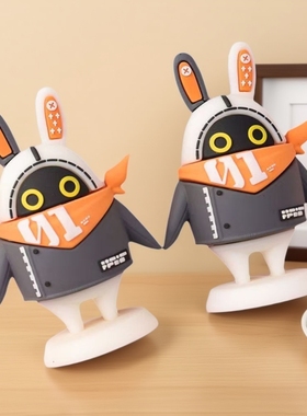 爆款ZZZ冰火绝区零周边软胶PVC公仔邦布GK同人手办桌面摆件玩偶