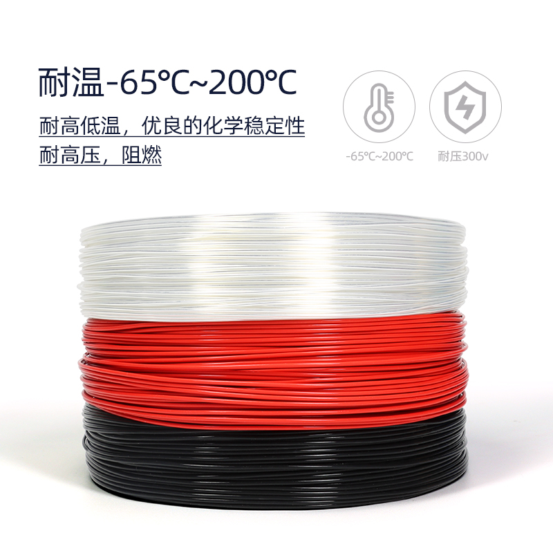 单股铁氟龙镀银耐高温30 28AWG 0.12 0.5平方单芯电子线内部导线 - 图1