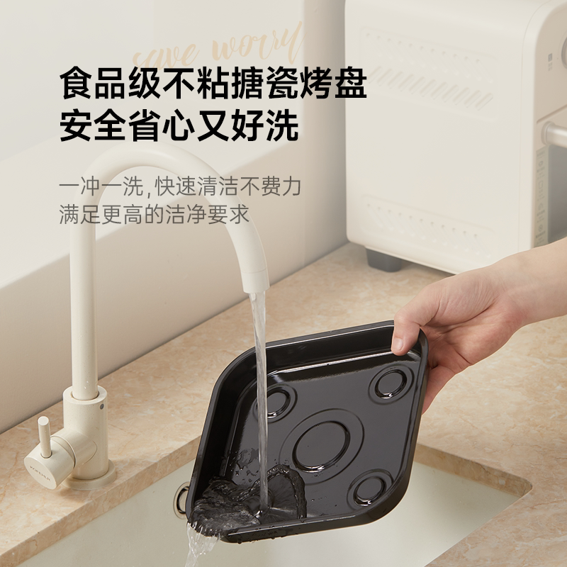 西屋可视化空气炸锅家用12升大容量多功能烘焙空气炸烤箱12A21