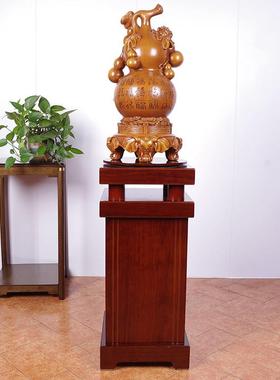 葫芦摆件落地大号招财聚财 家居客厅玄关装饰品 乔迁新居高端礼物