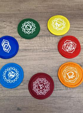 尼泊尔七彩钵颂钵佛音铜碗采耳钵手工瑜伽冥想彩色碗静心瑜伽摆件