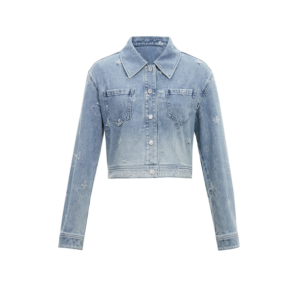 【乔欣同款】Koradior珂莱蒂尔商场同款2025秋季新款牛仔短外套女,淘宝优惠券,粉丝福利购,淘宝优惠卷