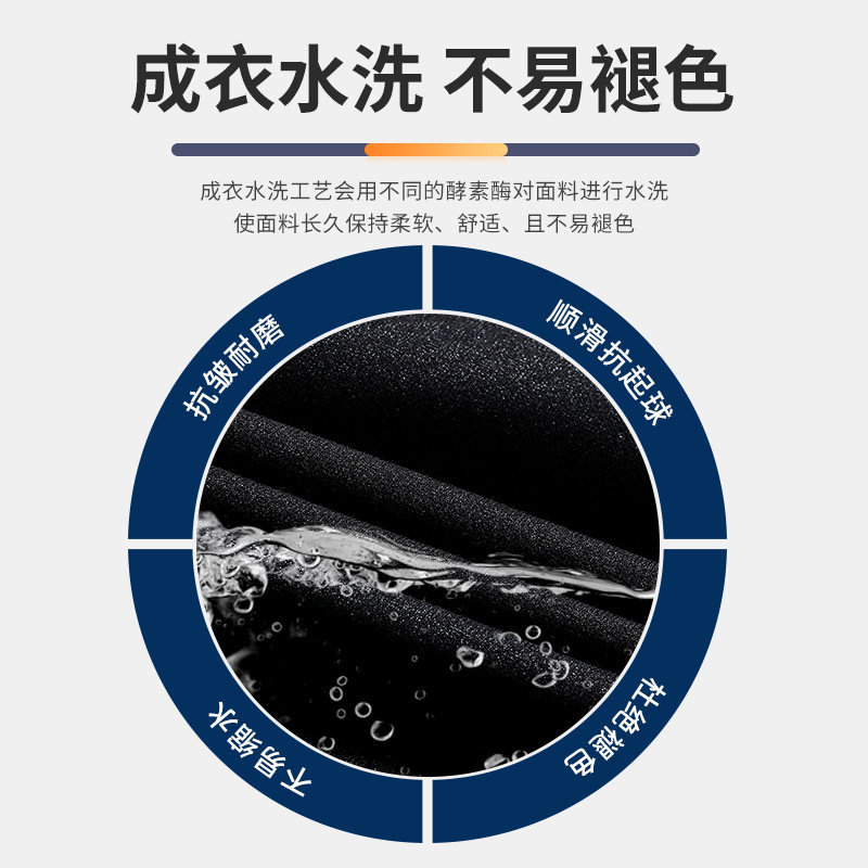 雪中飞翻领爸爸夹克外套男6070岁中老年父亲装厚实耐磨春秋季上衣