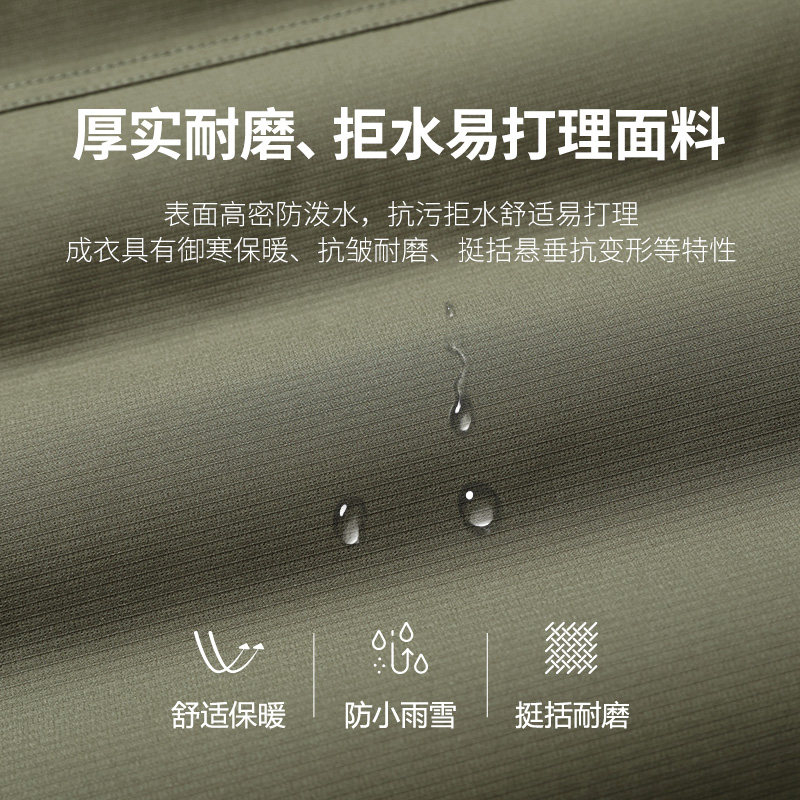 雪中飞连帽大毛领羽绒服男中长款冬季外套厚实耐磨保暖抗寒派克服,淘宝优惠券,粉丝福利购,淘宝优惠卷