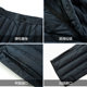 Thickened and warm middle-aged dad's down pants in the snow