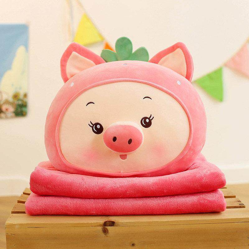 抱枕被子两用办公室靠背垫靠枕空调被女生学生午睡儿童毯子夏秋,淘宝优惠券,粉丝福利购,淘宝优惠卷