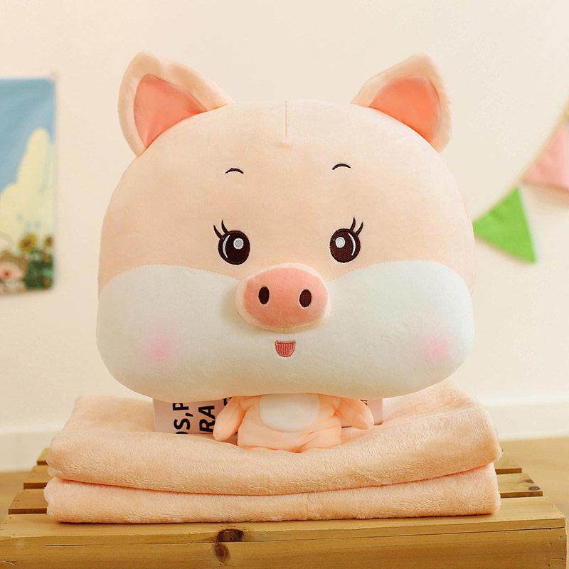 抱枕被子两用办公室靠背垫靠枕空调被女生学生午睡儿童毯子夏秋,淘宝优惠券,粉丝福利购,淘宝优惠卷