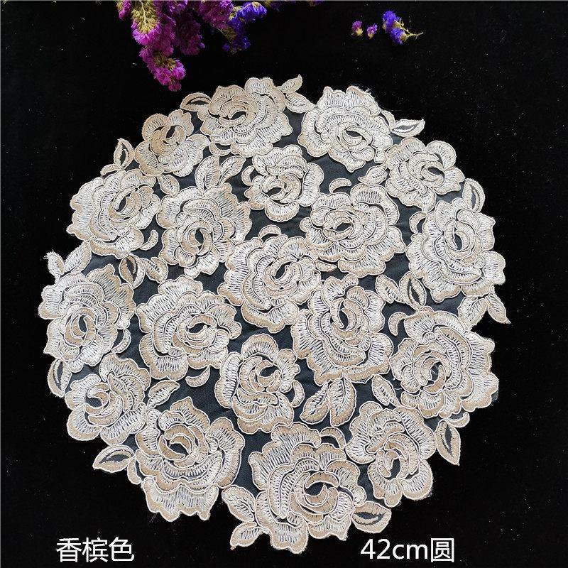 新款满工蕾丝绣花圆桌布茶盘茶具盖巾小圆形欧式奢华防尘布饰品巾,淘宝优惠券,粉丝福利购,淘宝优惠卷
