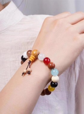 极速山西五台十八j籽菩提手串女18籽多宝佛珠手链手持十八子手串