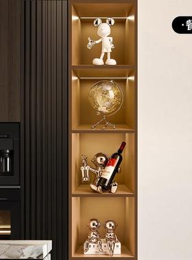 宇航员红酒架摆件家居电视柜酒柜装饰品客厅轻奢高档餐边柜套装
