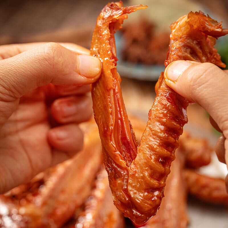 【啃啃友味】酱卤鸭翅解馋鸭货零食休闲食品鸭翅即食追剧鸭货