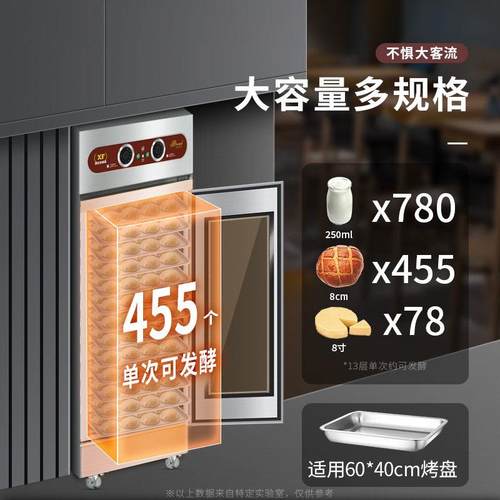 品升发酵箱商用烘焙面包恒温包子馒头全自动发酵柜小型酸奶醒发箱 - 图1