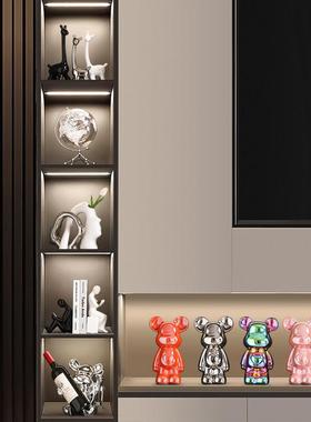 轻奢高档酒柜装饰品摆件现代客厅大气餐边电视柜家居饰品2024新款