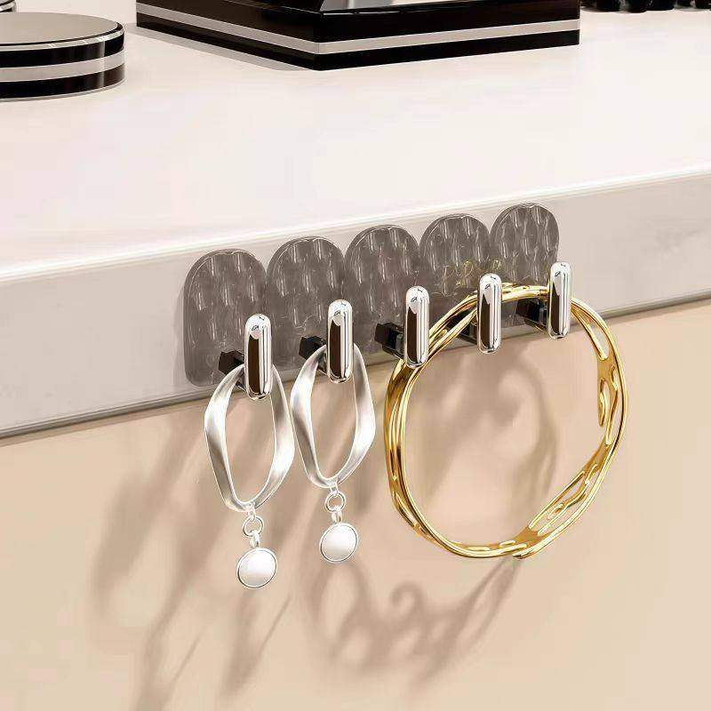 小挂钩迷你强力粘胶粘钩免打孔壁挂柜门门后首饰项链一排无痕挂架,淘宝优惠券,粉丝福利购,淘宝优惠卷