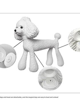 泰迪狗饰品宠物店装饰狗模型家庭装饰泰迪衣服摄影道具可爱的狗饰