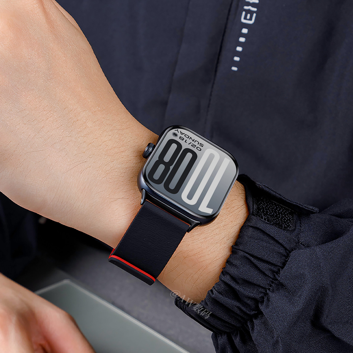 适用vivowatchgt2表带iqoo手表watchgt透气硅胶vivo3代新款磁吸硅胶腕带vivowatch5/3/2磁吸扣手表带男士女款 - 图1