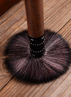 黑檀木佛尘掸子佛尘扫净佛巾佛像清理工具除尘用品清扫神像佛具