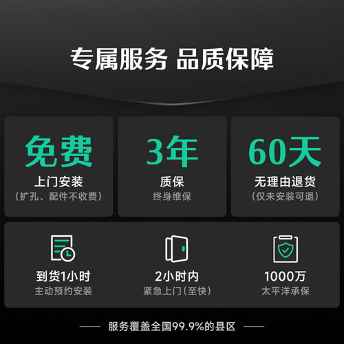 【迷瞪】德施曼智能人脸识别指纹锁家用防盗密码锁Q2F下摄版YB - 图1