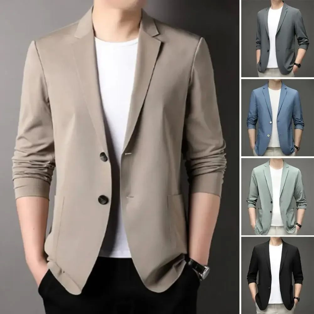 Plus size business suit jacket for men加大码商务西装外套男士 - 图2