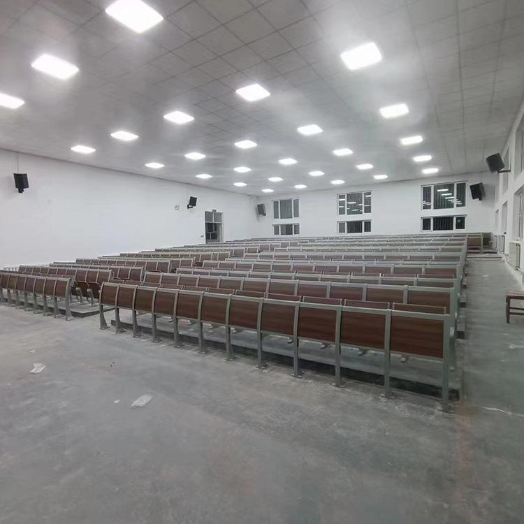 铝合金礼堂排椅阶梯椅学校多媒体课桌椅教室连排椅子报告厅坐椅 - 图3