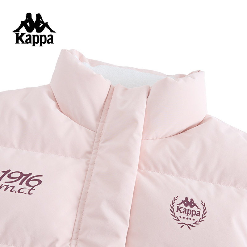 Kappa卡帕女装冬季新款运动休闲简约百搭羽绒马甲K0E82NY01D,淘宝优惠券,粉丝福利购,淘宝优惠卷