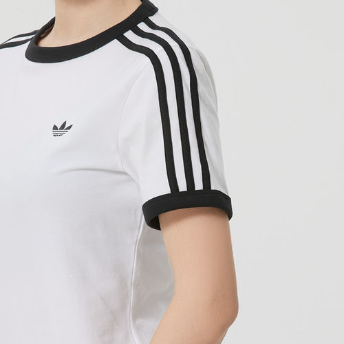 Adidas阿迪达斯三叶草女装2026春季新款3S TEE SLIM短袖T恤KD3683 - 图2